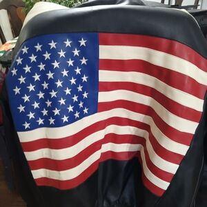 American Flag Bomber Jacket